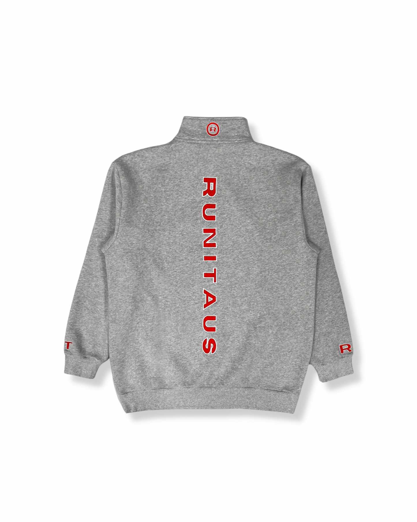 GREY QTR ZIP - CLEARANCE