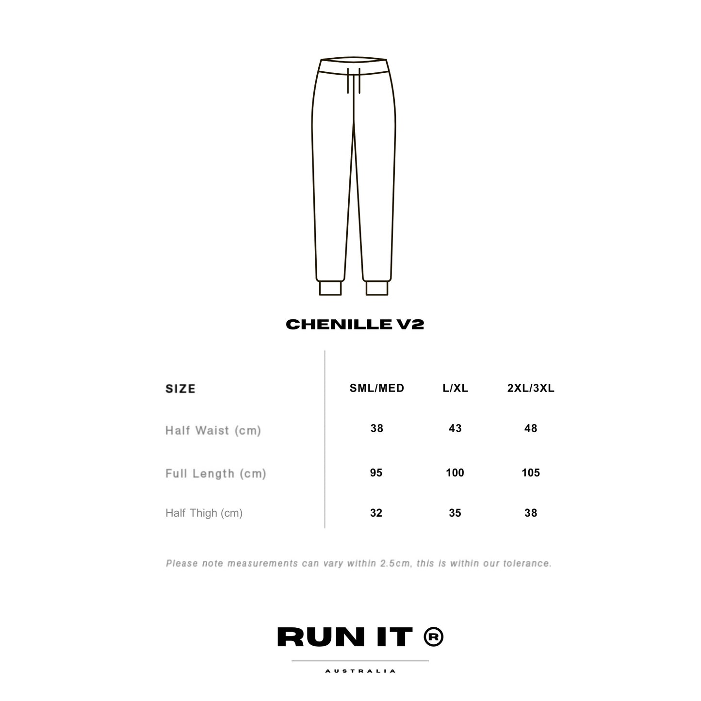 BLACK/LIME V2 CHENILLE TRACKPANTS (PREORDER)