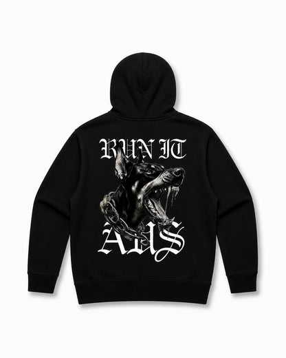 BLACK K9 HOODIE