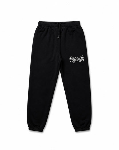 BLACK LNCL TRACKPANTS