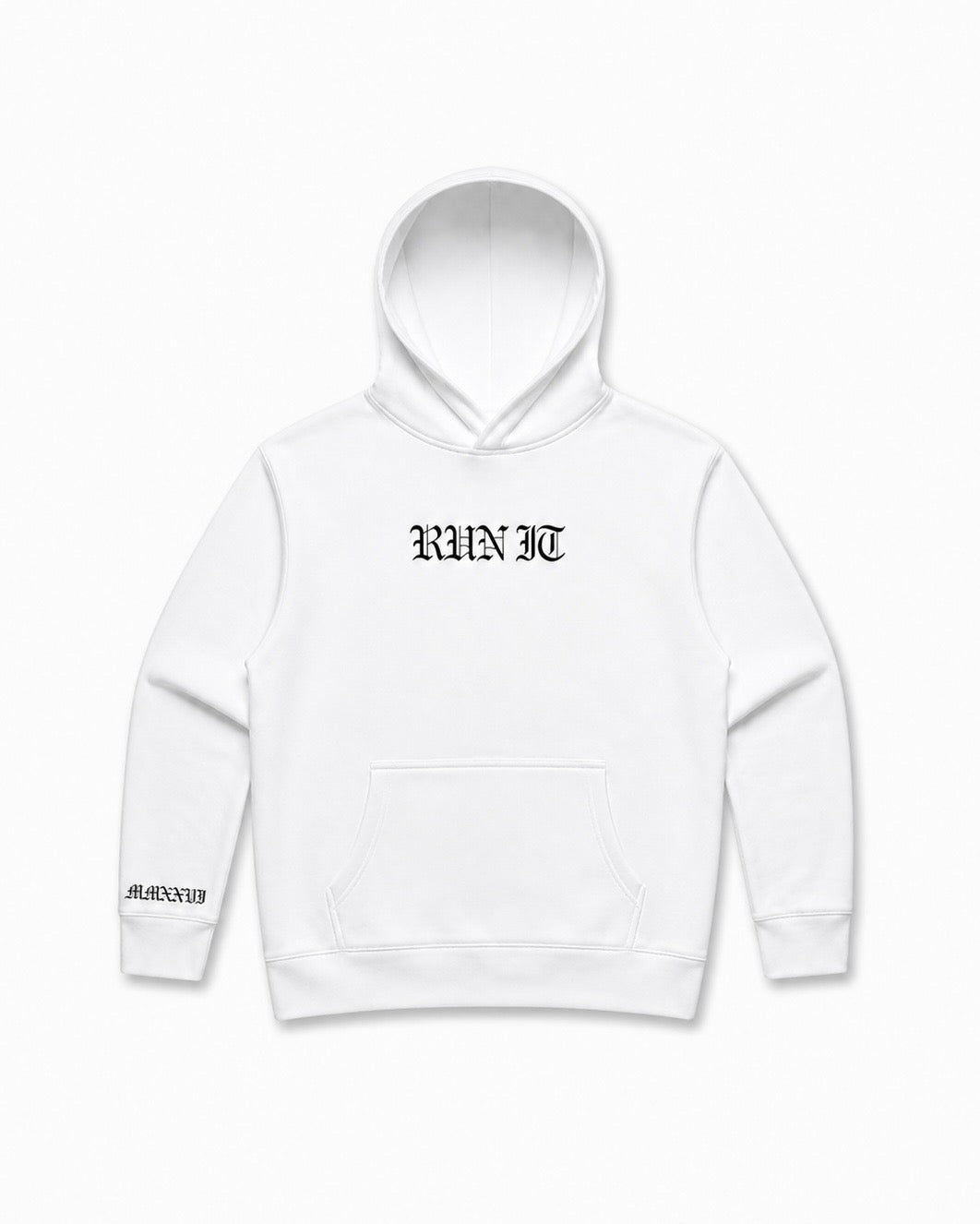 WHITE K9 HOODIE