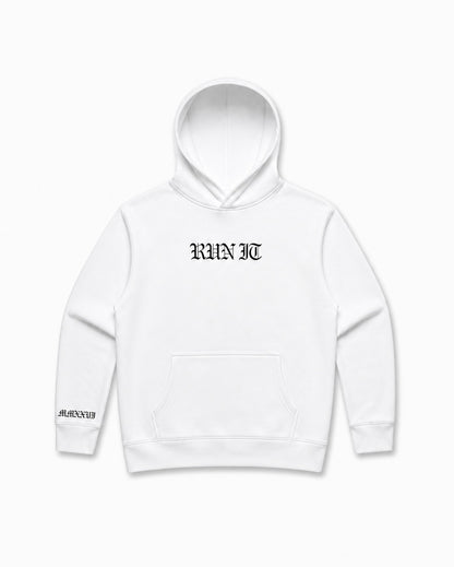 WHITE K9 HOODIE