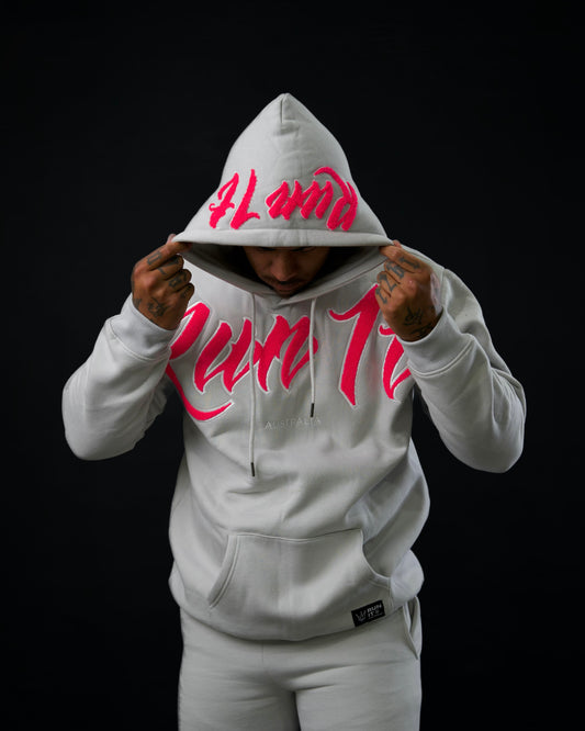 NARDO/PINK V2 CHENILLE HOODIE (PREORDER)
