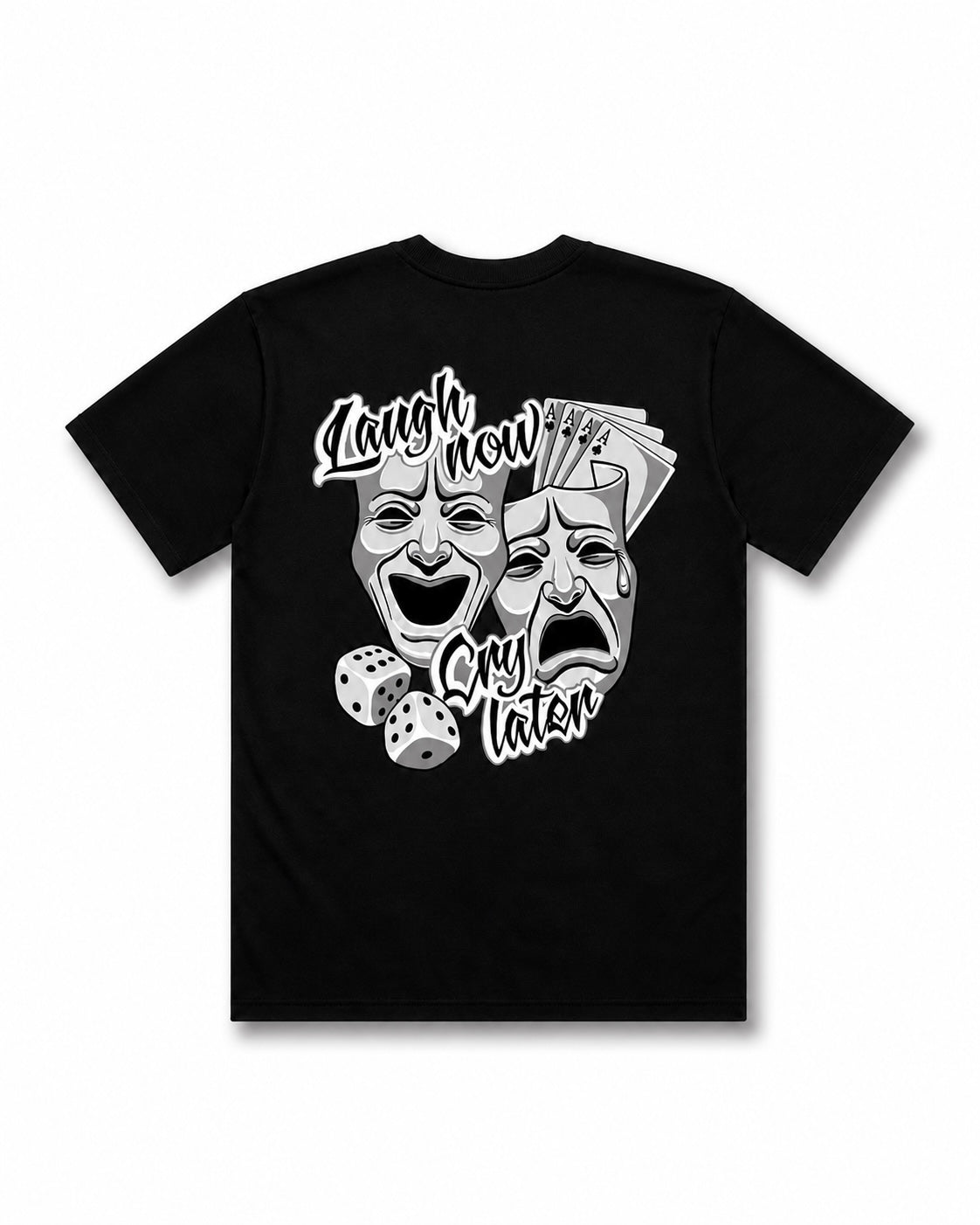 BLACK LNCL TEE