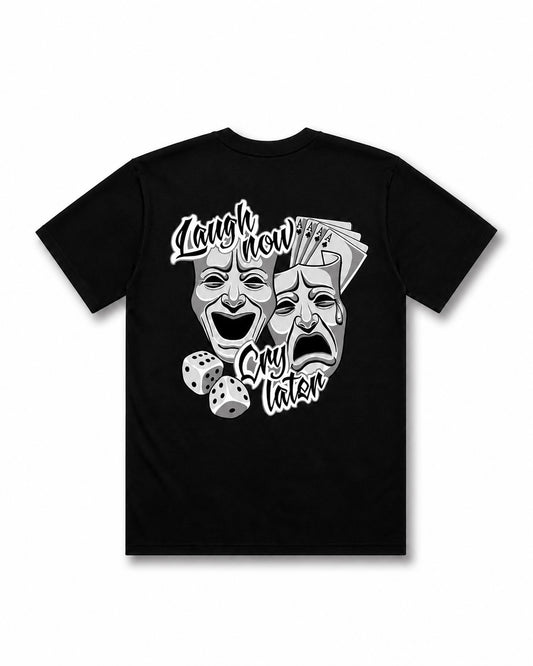 BLACK LNCL TEE
