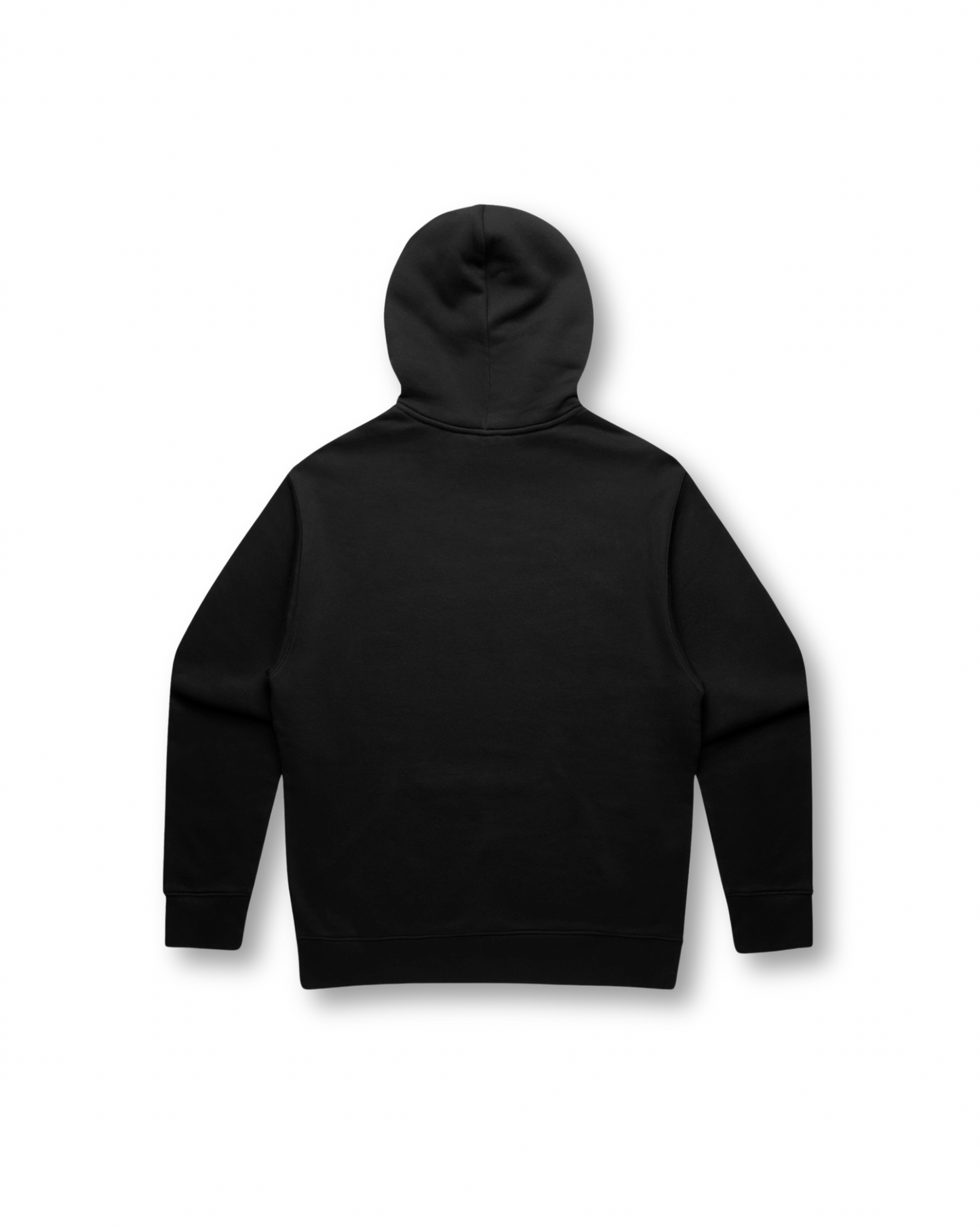 BLACK RELAXED HOODIE - CLEARANCE