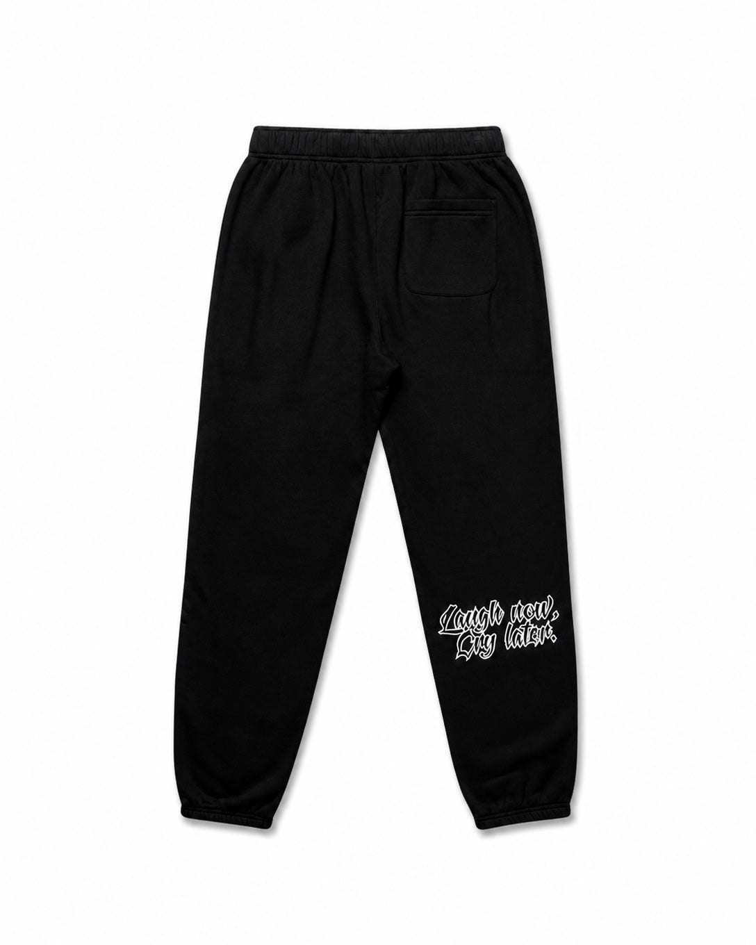 BLACK LNCL TRACKPANTS