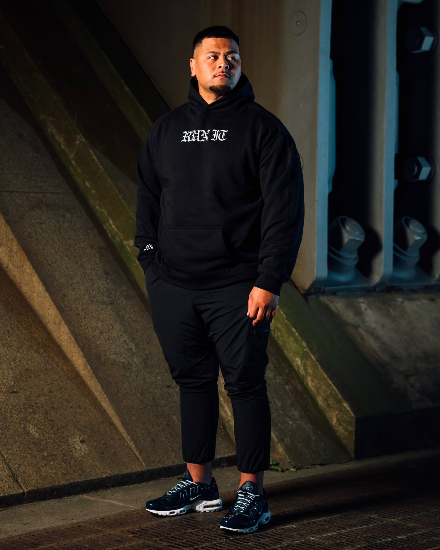 BLACK K9 HOODIE