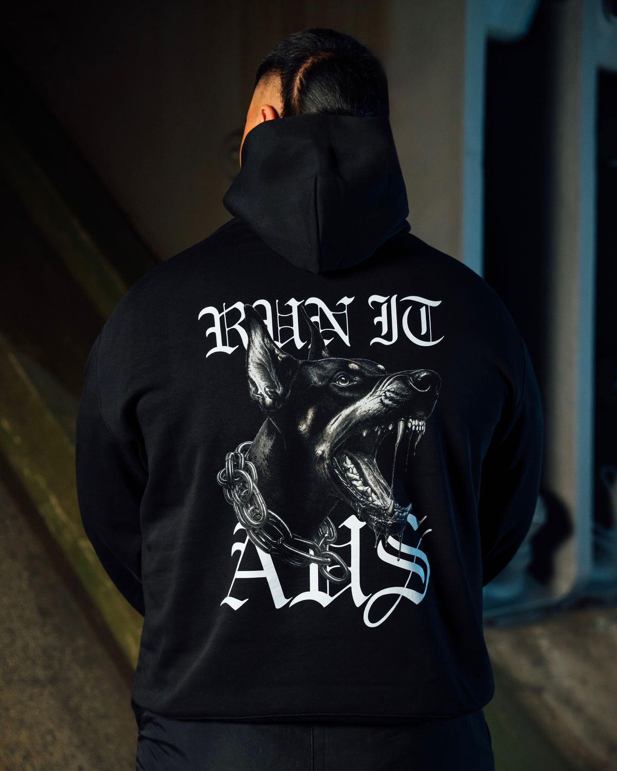 BLACK K9 HOODIE