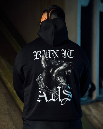 BLACK K9 HOODIE