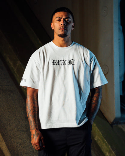 WHITE K9 TEE