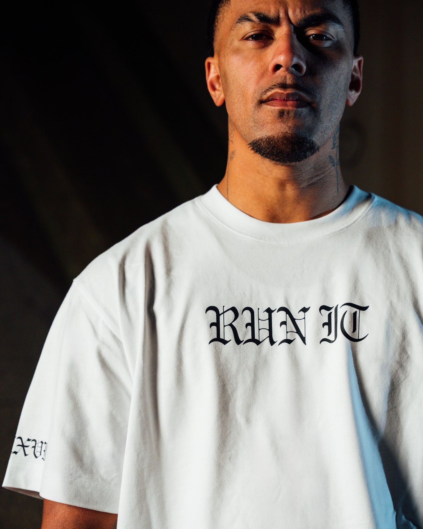 WHITE K9 TEE