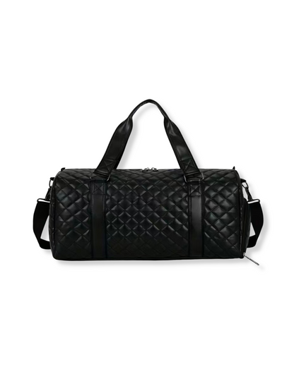 QUILTED BOSTON DUFFLE - CLEARANCE